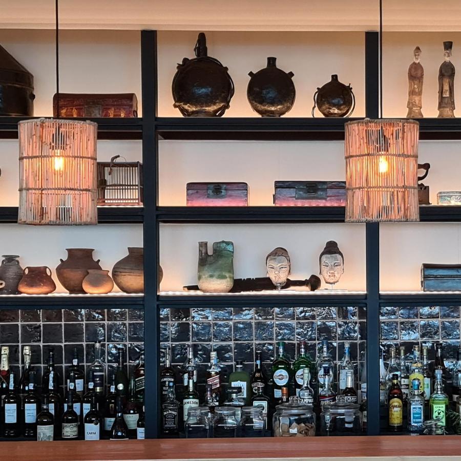 Sensi Azores Nature And Spa Ginetes Exterior photo The bar at the restaurant