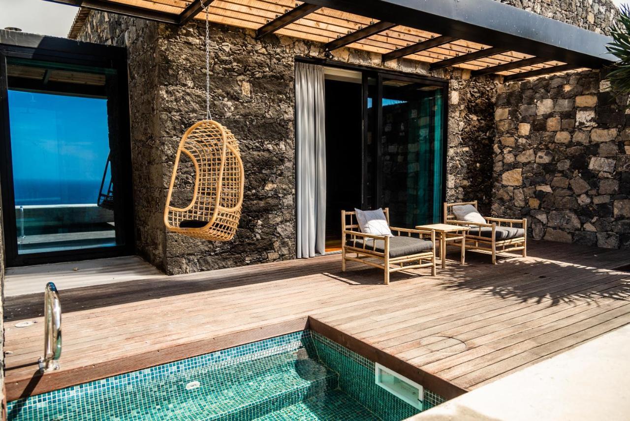 Sensi Azores Nature And Spa Ginetes Exterior photo The private pool of a suite at the hotel